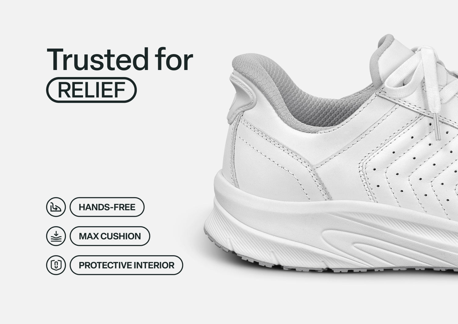Navigate Hands-Free - White