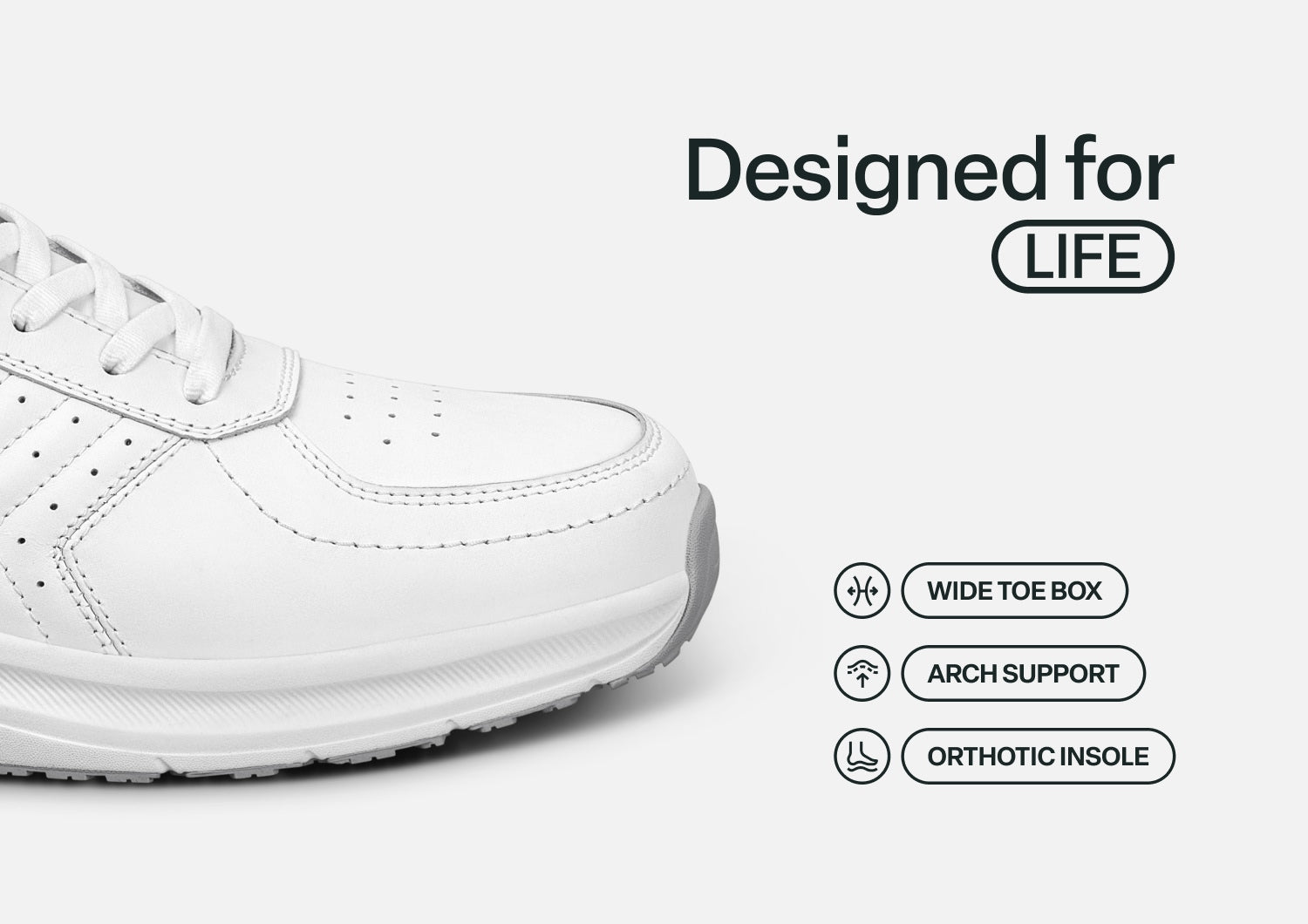 Navigate Hands-Free - White
