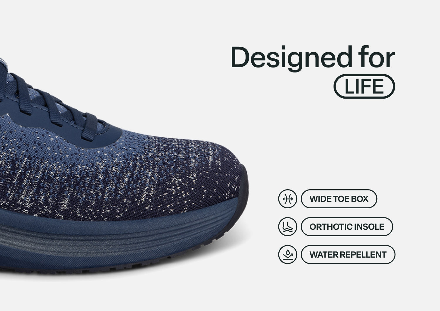 Nira Hands-Free - Navy/Silver