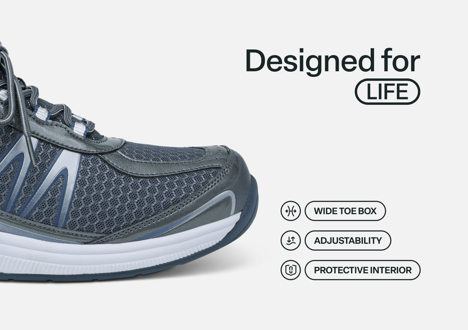 Sprint Tie-Less - Gray