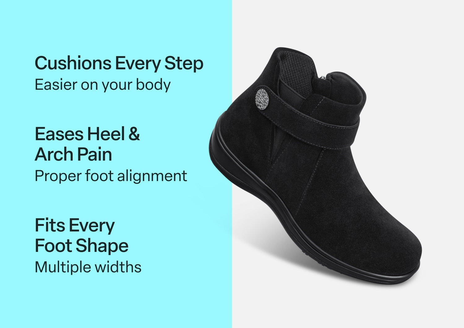 Heather - Black