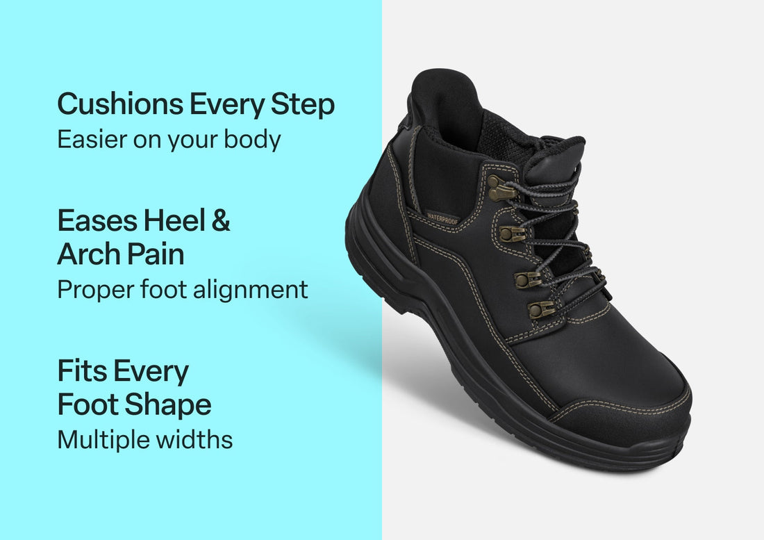 Quartz Hands-Free Work Boots - Black