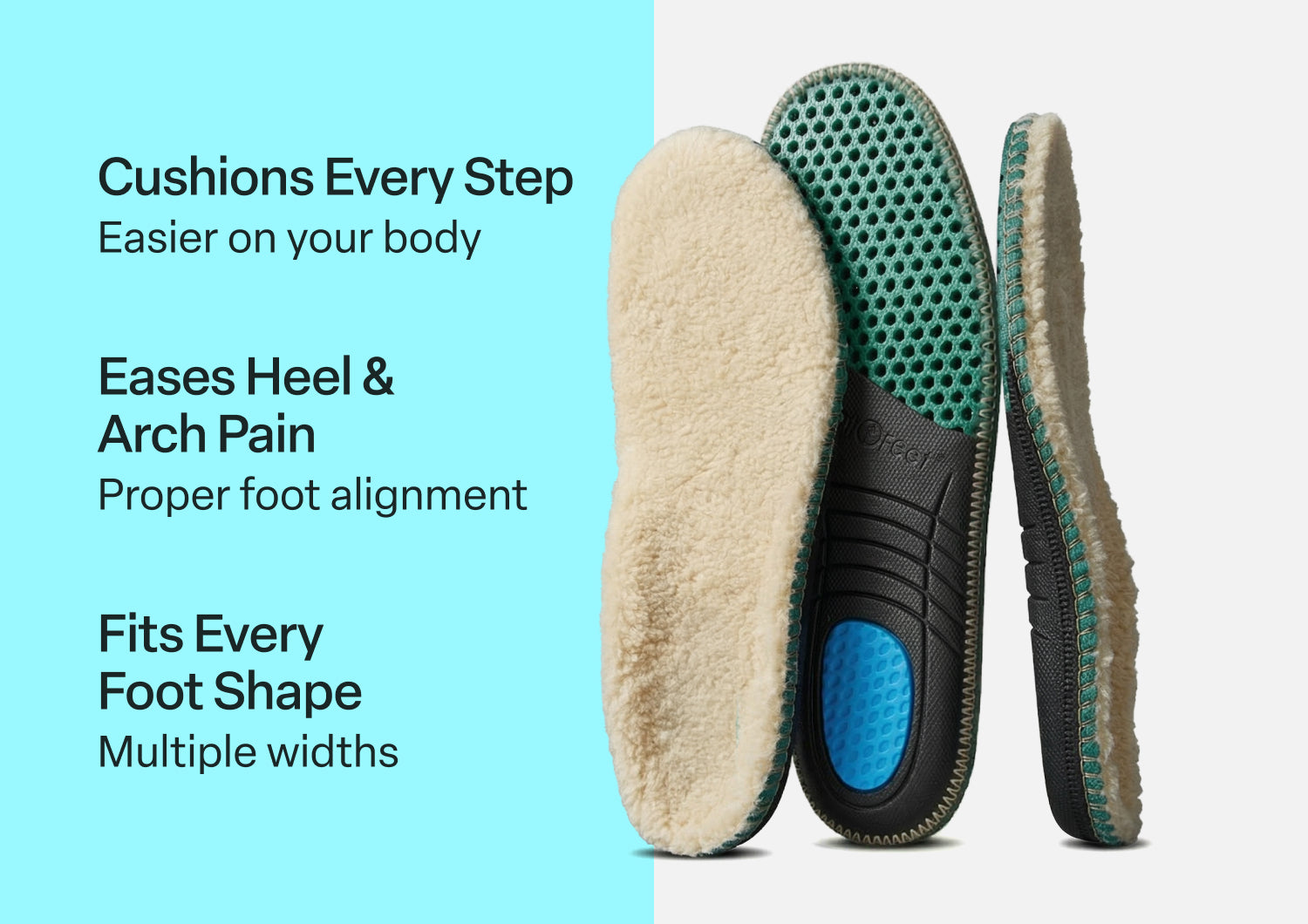 Women's Slipper Insoles - Tan