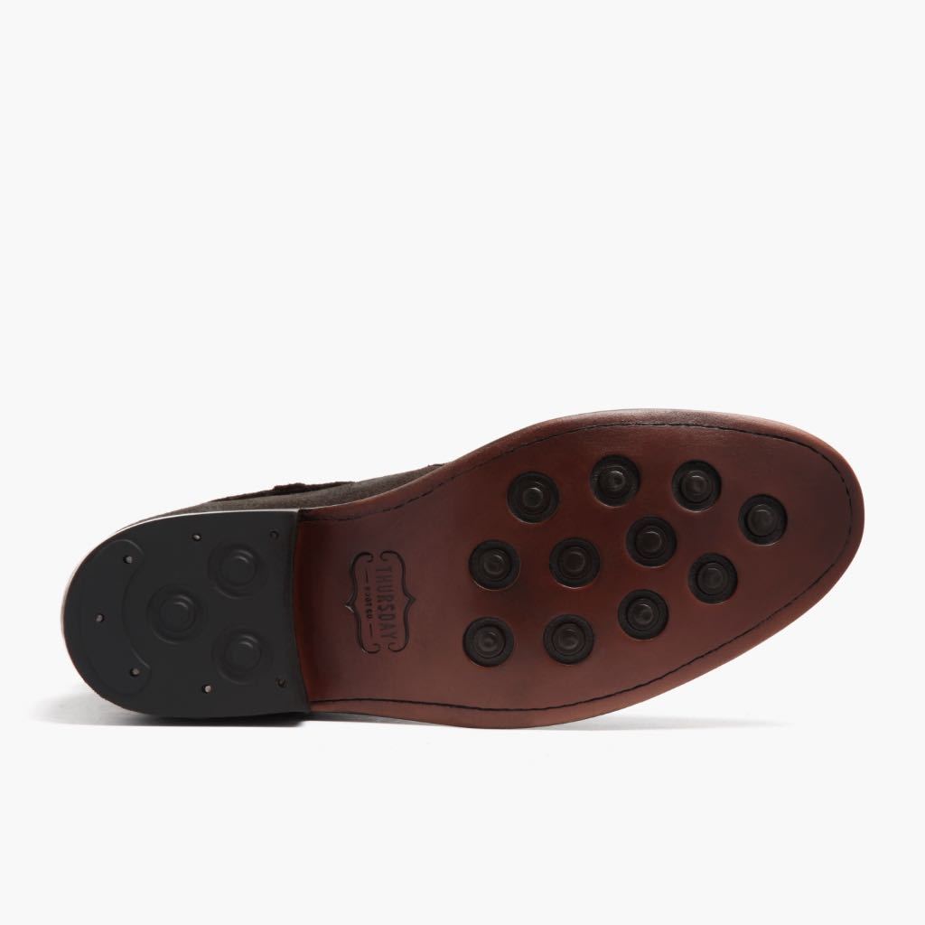 [S] Rogue | Dark Olive Suede